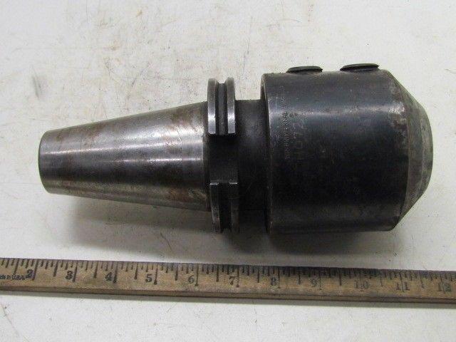 TSD Universal 468333 Cat 50 2" End Mill Holder 5 1/8" Projection Coolant
