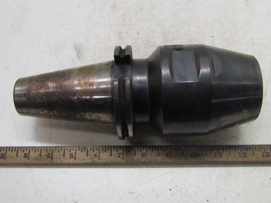 Briney V50E-200-562SP Cat 50 2"End Mill Holder 5 1/2"Projection Coolant V-Flange