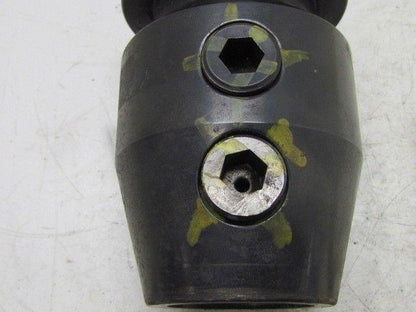 Briney V50E-200-562SP Cat 50 2"End Mill Holder 5 1/2"Projection Coolant V-Flange