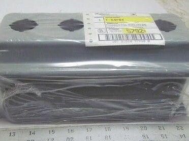Hoffman E-D4PBX 4-Hoel Push Button Encloser NIB