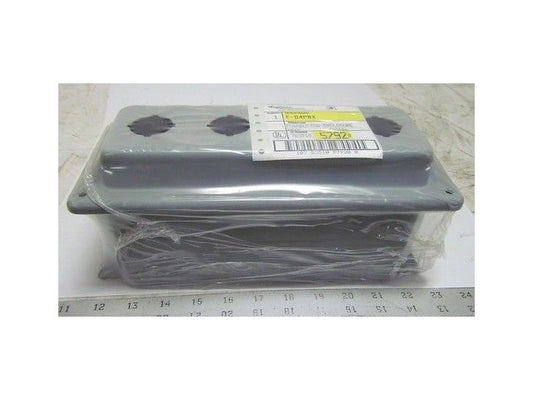 Hoffman E-D4PBX 4-Hoel Push Button Encloser NIB