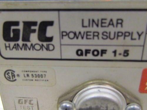 GFC Hammond GFOF 1.5 Linear Power Supply