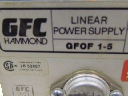 GFC Hammond GFOF 1.5 Linear Power Supply