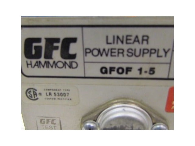 GFC Hammond GFOF 1.5 Linear Power Supply