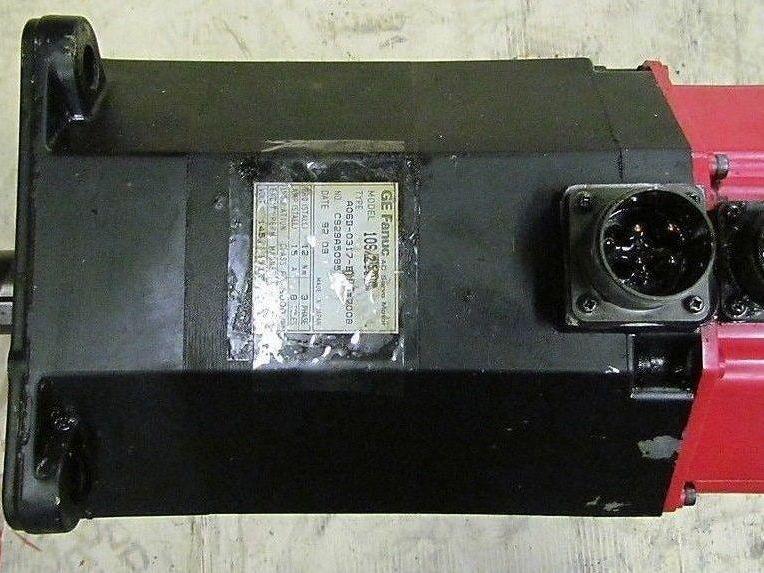 GE Fanuc AC Servo Motor Model 10S/2500 Type A06B-0317-B005#7008