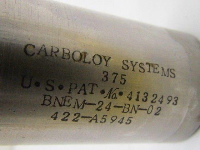 Carboloy BNEM-24-BN-02 422-A5945 1 1/2"Dia 2 Straight Flue Ball End Mill Carbide