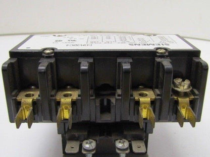 Siemens CDM30C4 Model 93 24vac Coil Contactor 4-Pole Furnace