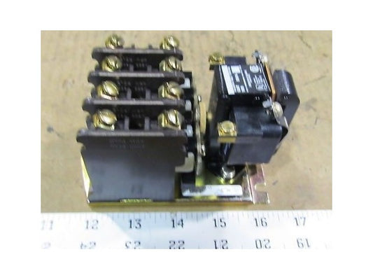 Joslyn Clark 544-76 47020 4 N.O. Contacts 120v Coil NEW