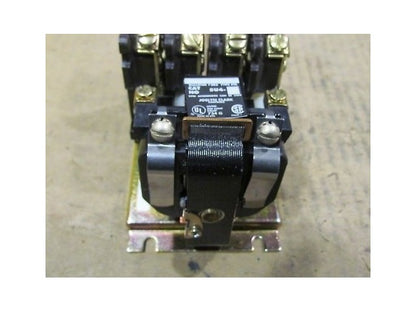 Joslyn Clark 544-76 47020 4 N.O. Contacts 120v Coil NEW