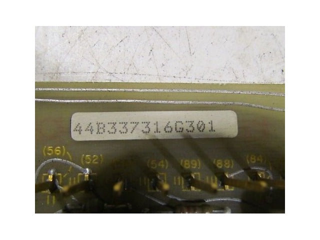 GE Fanuc 44B337316G301 Control Card