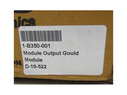 Gould Modicon B350 1-B350-001 Output Module