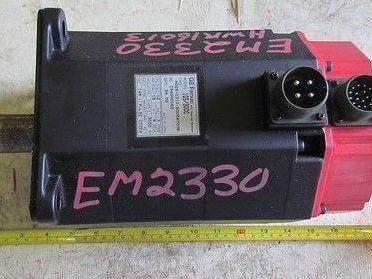GE Fanuc AC Servo Motor 10S/3000 A06B-0317-B005#7008 145V 3PH 8pole 3000rpm
