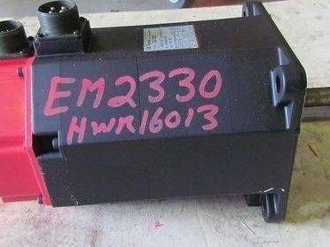 GE Fanuc AC Servo Motor 10S/3000 A06B-0317-B005#7008 145V 3PH 8pole 3000rpm