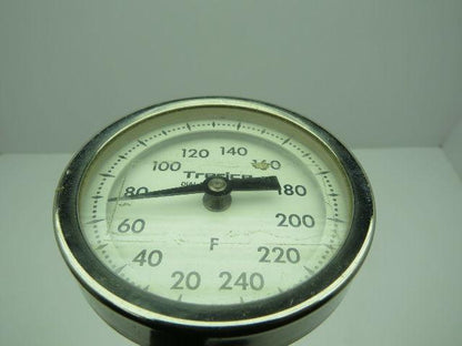 Trerice Dial Thermometer 3" 304SS 20-240 Degree F 10" New