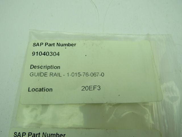 Krones 1-015-76-067-0 Guide Rail 1015760670 LOT OF 2