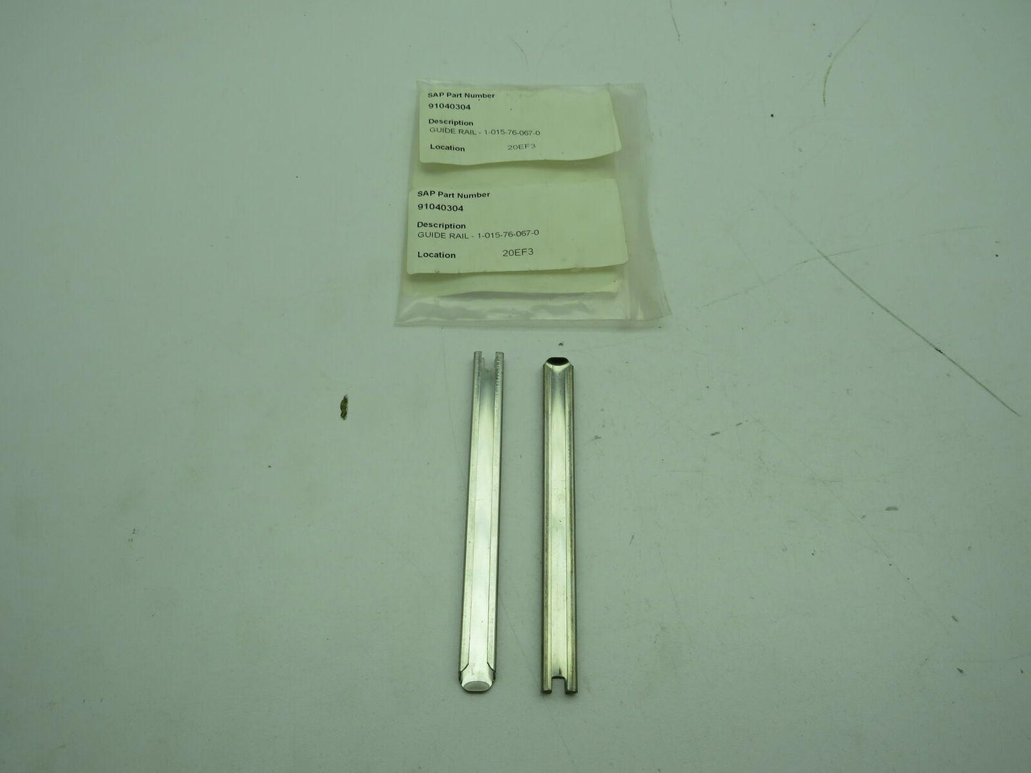 Krones 1-015-76-067-0 Guide Rail 1015760670 LOT OF 2