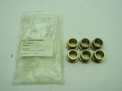 Krones 102447000300 Bushing 25x32x25 LG LOT OF 6