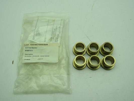 Krones 102447000300 Bushing 25x32x25 LG LOT OF 6