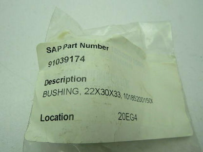 Krones 101852001500 Bushing 22x30x33 LOT OF 4
