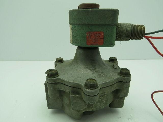 Asco Red Hat R8215135 Solenoid Valve 3/4" NPT 120V 2W NC