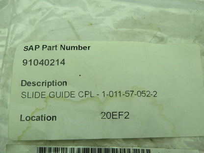 Krones 1-011-57-052-2 Slide Guide CPL 1011570522