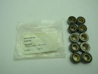 Krones 1-002-11-027-0 Cam Follower Bearings 1002110270 LOT OF 10