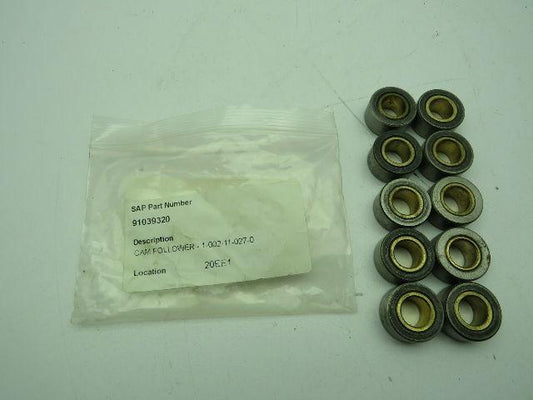 Krones 1-002-11-027-0 Cam Follower Bearings 1002110270 LOT OF 10