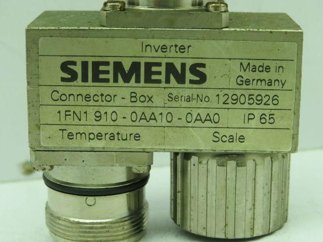 Siemens 1FN1 910-0AA10-0AA0 Servo Drive Inverter Connector Box