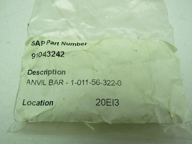 Krones 1-011-56-322-0 Anvil Bar, Anvil Support 1011563220 LOT OF 6