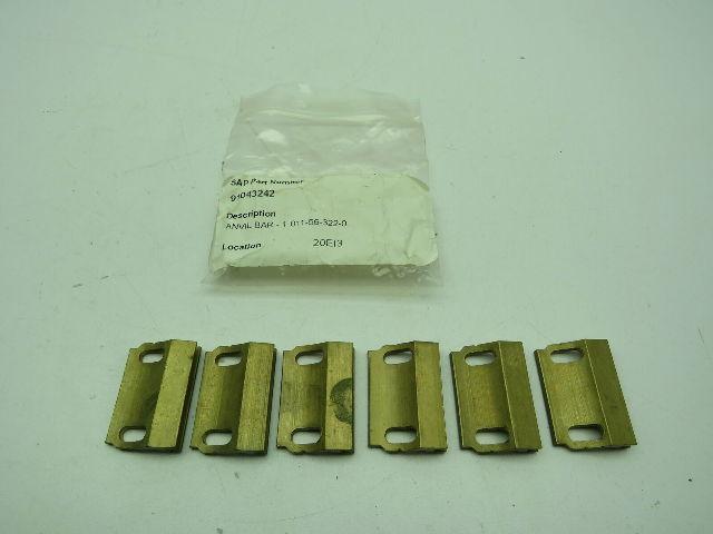 Krones 1-011-56-322-0 Anvil Bar, Anvil Support 1011563220 LOT OF 6