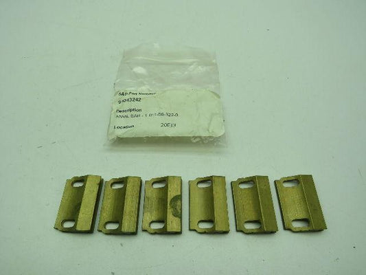 Krones 1-011-56-322-0 Anvil Bar, Anvil Support 1011563220 LOT OF 6