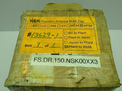 NSK JS1003FN001 MegaTorque Servo Motor