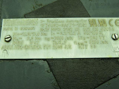 Siemens 1FT6082-8AF71-1EG2 Servo Motor