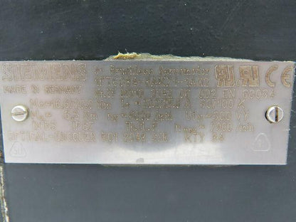 Siemens 1FT6084-8AK71-1AG2 Servo Motor