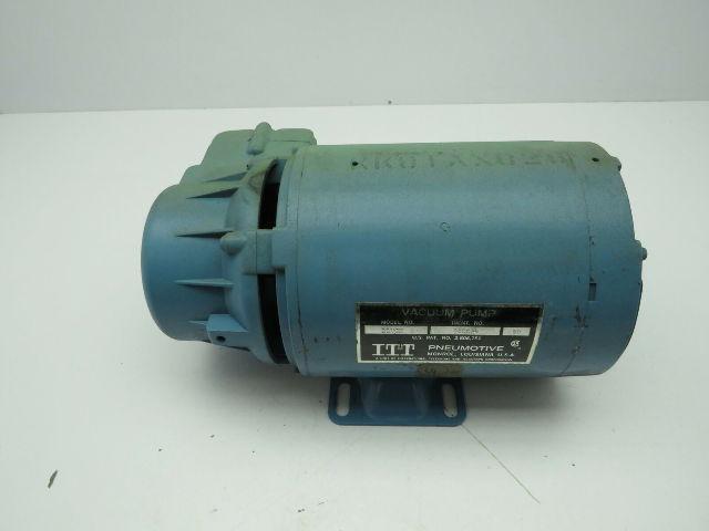 Itt Pneumotive BLVGH Vacuum Pump 115 volt 1/6 hp