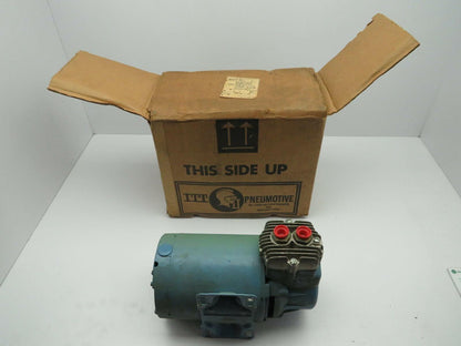 Itt Pneumotive BLVGH Vacuum Pump 115 volt 1/6 hp
