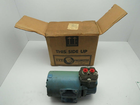 Itt Pneumotive BLVGH Vacuum Pump 115 volt 1/6 hp