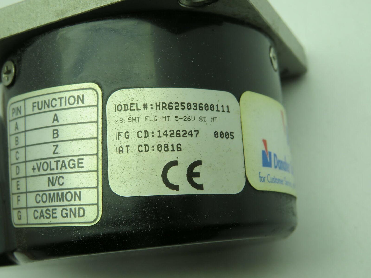 Dynapar Danaher Controls Rotary Encoder 3/8" Shaft