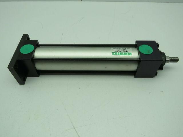 Numatics F2AK-06A1D-CAA2 Pneumatic Cylinder 1-1/2" Bore 6" Stroke Max Psi. 250