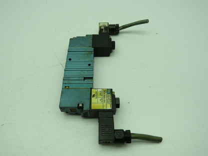 Mac 423A-00A-DM-DDAJ-2KJ Solenoid Valve W/DM3A-DDAJ-2KJ 24VDC 120PSI 5.4W