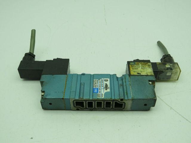 Mac 423A-00A-DM-DDAJ-2KJ Solenoid Valve W/DM3A-DDAJ-2KJ 24VDC 120PSI 5.4W