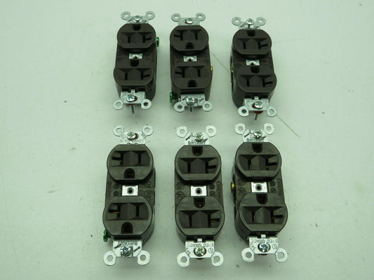 Bryant 20Amp 125Volt Duplex Receptacle LOT OF 6