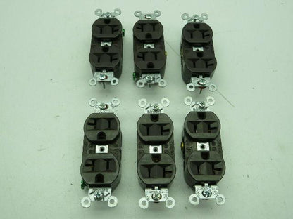 Bryant 20Amp 125Volt Duplex Receptacle LOT OF 6