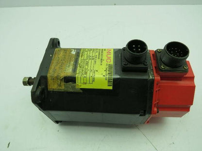 Fanuc A06B-0313-B004-R AC Servo Motor 127V 4.20A 3 PH 3000RPM