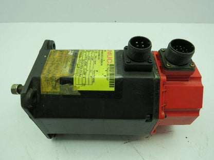Fanuc A06B-0313-B004-R AC Servo Motor 127V 4.20A 3 PH 3000RPM