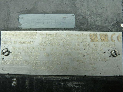 Siemens 1FT6082-8AC71-1EH2 Servo Motor