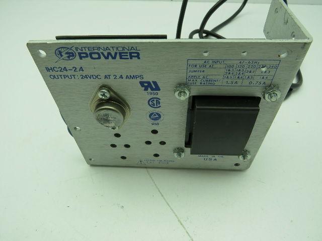 International Power IHC24-2.4 Power Supply lot of 2