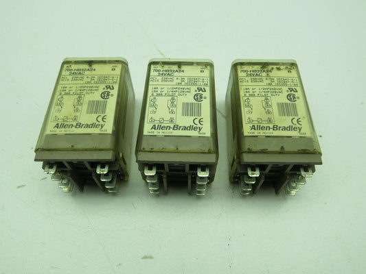 Allen-Bradley 700-HB32A24 Series B Relay LOT OF 3