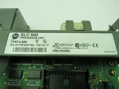 Allen-Bradley 1747-L524 Series C FRN.7c,  SLC 500 Processor Unit