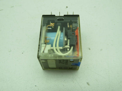 Omron MY4IN Relay 5A 4 Pole 14 Pin 24VDC Lot of 10